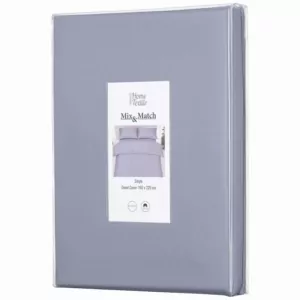 ARDESTO Пододеяльник Mix&Match, 160х220см, 100% хлопок, сатин, туман