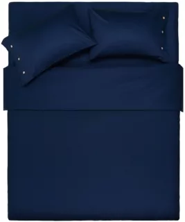 ARDESTO Простынь на резинке Mix&Match, 160х200+30см, 100% хлопок, сатин, синий