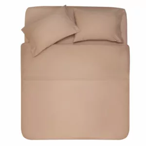 ARDESTO Простынь на резинке Mix&Match, 180×200+30см, 100% хлопок, сатин, бежевый