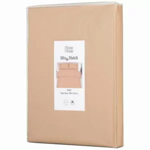 ARDESTO Пододеяльник Mix&Match, 200х220см, 100% хлопок, сатин, бежевый
