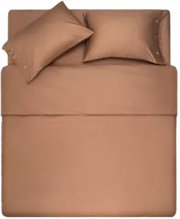 ARDESTO Простынь Mix&Match, 180х240см, 100% хлопок, сатин, шоколад