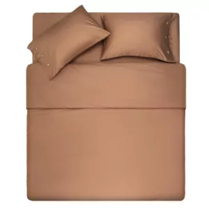 ARDESTO Пододеяльник Mix&Match, 200х220см, 100% хлопок, сатин, шоколад