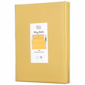 ARDESTO Простынь на резинке Mix&Match, 160х200+30см, 100% хлопок, сатин, солнечный