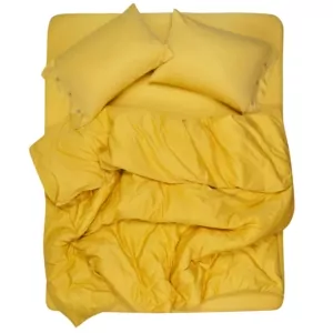 ARDESTO Простынь на резинке Mix&Match, 160х200+30см, 100% хлопок, сатин, солнечный