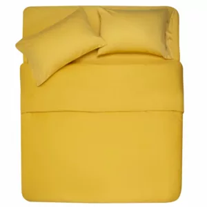 ARDESTO Простынь на резинке Mix&Match, 180×200+30см, 100% хлопок, сатин, солнечный