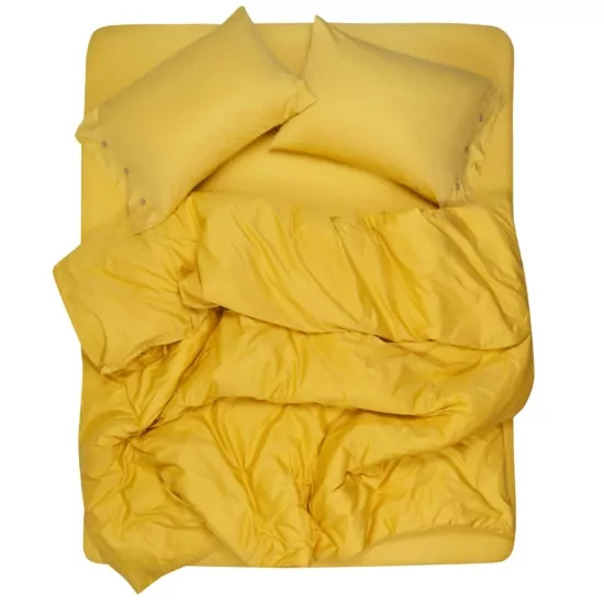 ARDESTO Простынь на резинке Mix&Match, 180×200+30см, 100% хлопок, сатин, солнечный