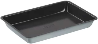 ARDESTO Roaster pan Tasty baking, 28.5×19.5×3.5cm, carbon steel, rectangular, gray-blue