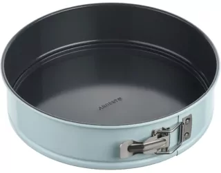 ARDESTO Springform pan Tasty baking, 26х6,5cm, carbon steel, round, gray-blue