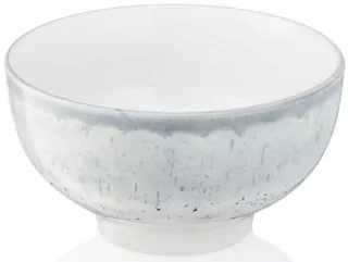 ARDESTO Bowl Siena, 11.5cm, porcelain, white-gray