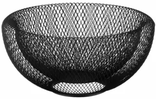 ARDESTO Корзина Midori 25х25х12см, металл, черный
