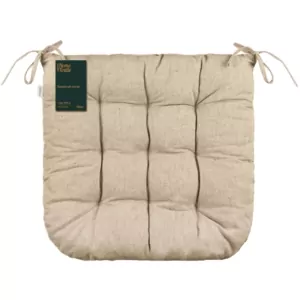 ARDESTO Sitpad Oliver, 40x40cm, 100% cotton, filling: 50% holofiber, 50% pp, chocolate