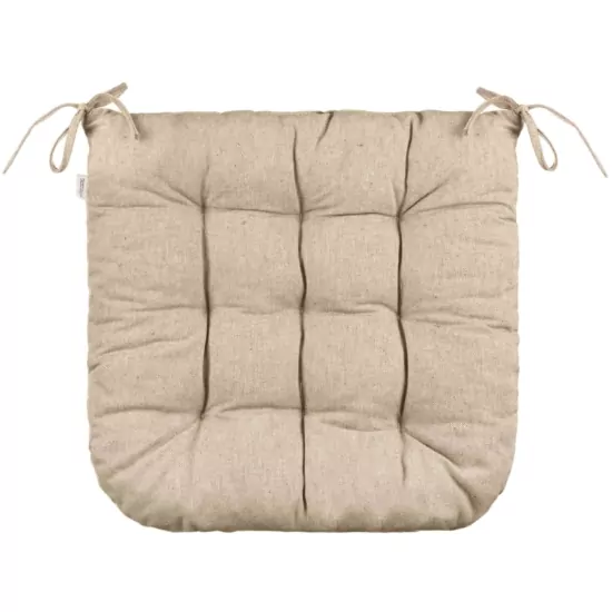 ARDESTO Sitpad Oliver, 40x40cm, 100% cotton, filling: 50% holofiber, 50% pp, chocolate