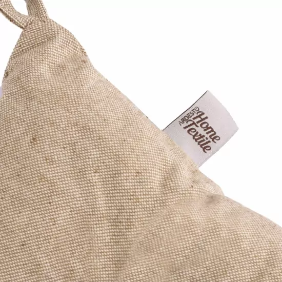 ARDESTO Sitpad Oliver, 40x40cm, 100% cotton, filling: 50% holofiber, 50% pp, chocolate