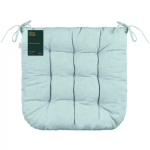 ARDESTO Sitpad Oliver, 40x40cm, 100% cotton, filling: 50% holofiber, 50% pp, turquoise