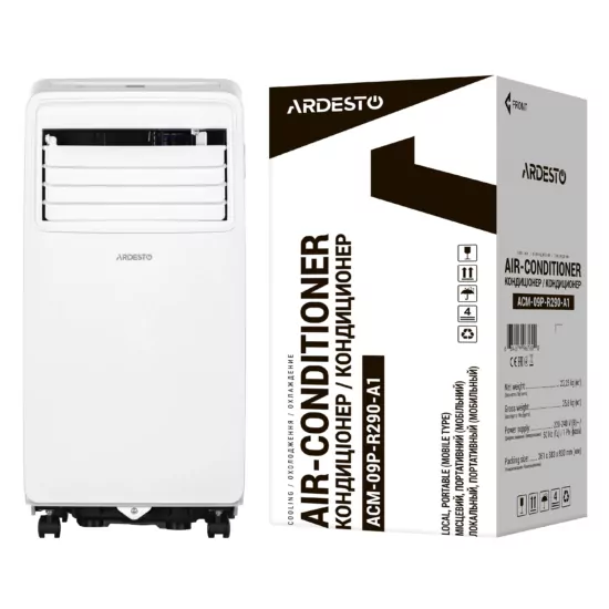 Мобильный кондиционер ARDESTO ACM-09P-R290-A1