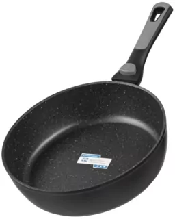 ARDESTO Deep Fry pan with removable handle Gemini Bari, 26cm, aluminium, black