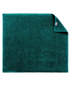 ARDESTO Terry towel for feet Benefit 50х70cm, 100% cotton, dark green
