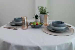 ARDESTO Тарілка обідня Bagheria, 26 см, Grey, кераміка