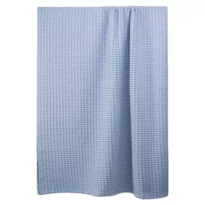 ARDESTO Плед Pique 220×230см, 100% хлопок, голубой