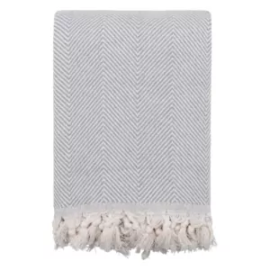 ARDESTO Summer blanket 210х230cm, 100% cotton, grey