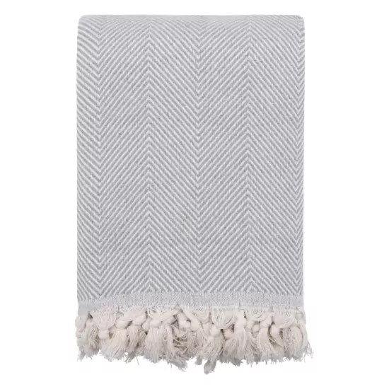 ARDESTO Summer blanket 210х230cm, 100% cotton, grey