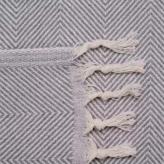 ARDESTO Summer blanket 210х230cm, 100% cotton, grey