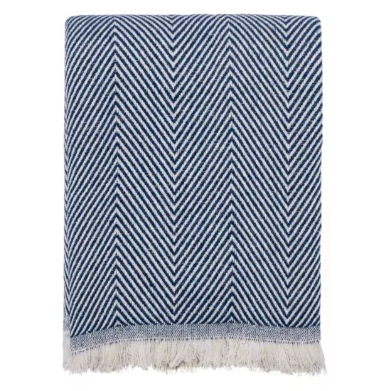 ARDESTO Summer blanket 140х190cm, 100% cotton, blue