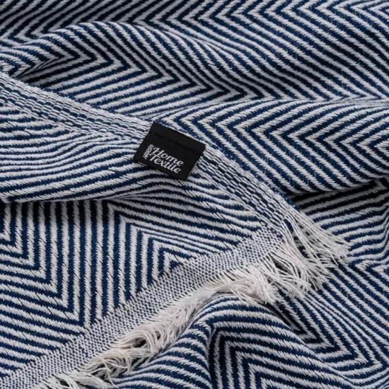 ARDESTO Summer blanket 140х190cm, 100% cotton, blue