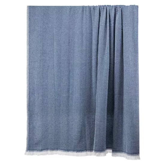 ARDESTO Summer blanket 140х190cm, 100% cotton, blue
