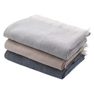 ARDESTO Summer blanket 140х190cm, 100% cotton, blue