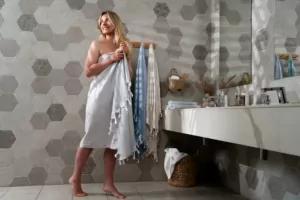 ARDESTO Рушник SPA 90х180см, 100% бавовна, сірий