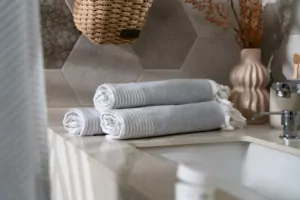 ARDESTO Рушник SPA 90х180см, 100% бавовна, сірий