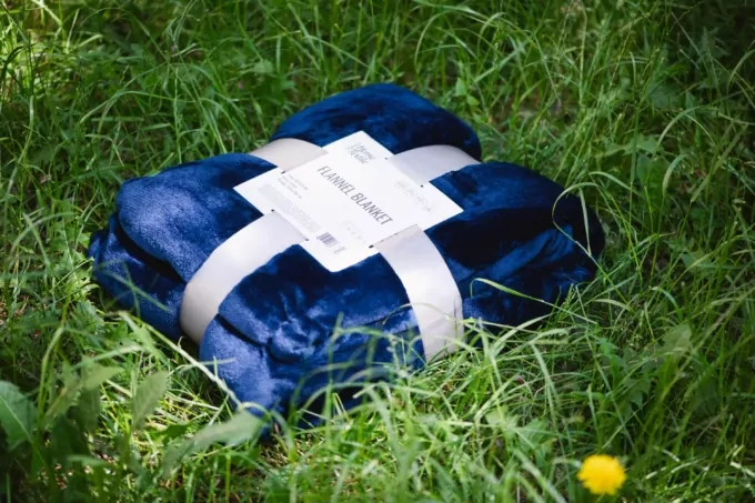 ARDESTO Плед Flannel, 160х200см, 100% полиэстер, синий
