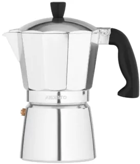 ARDESTO Coffee Maker Gemini Cremona, 0.15l, 3 cups, aluminum