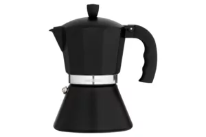ARDESTO Coffee Maker Gemini Trento, 0.3l, 6 cups, aluminum, black