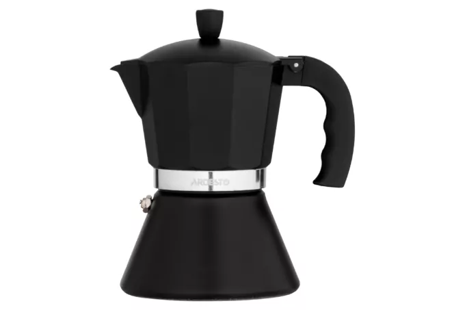 ARDESTO Coffee Maker Gemini Trento, 0.3l, 6 cups, aluminum, black
