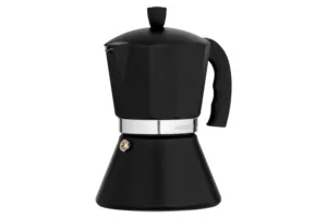 ARDESTO Coffee Maker Gemini Trento, 0.3l, 6 cups, aluminum, black