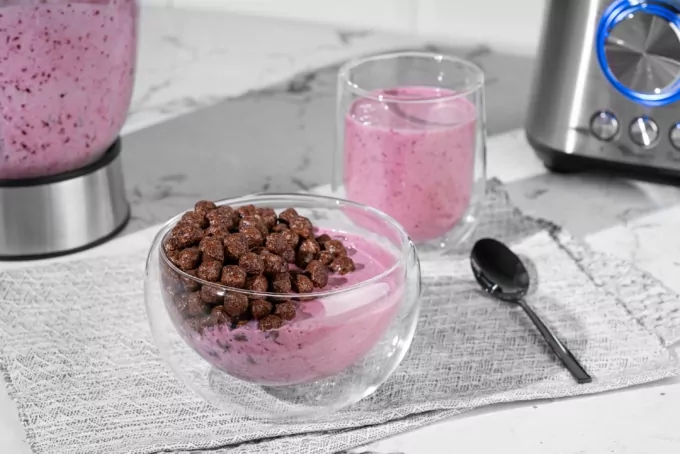 ARDESTO Double wall borosilicate bowl Ardesto, 14.5cm, transparent