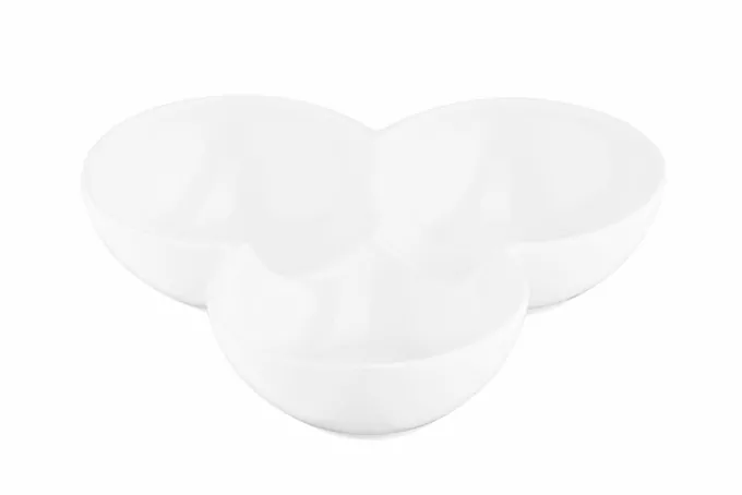 ARDESTO Three-bowl, 17.7сm , new bone china