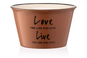 ARDESTO Bowl Way of life, 550ml, ceramics, brown