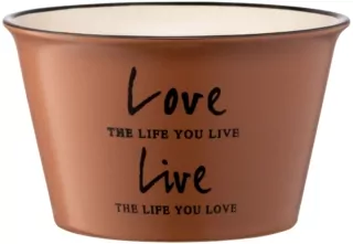 ARDESTO Bowl Way of life, 550ml, ceramics, brown