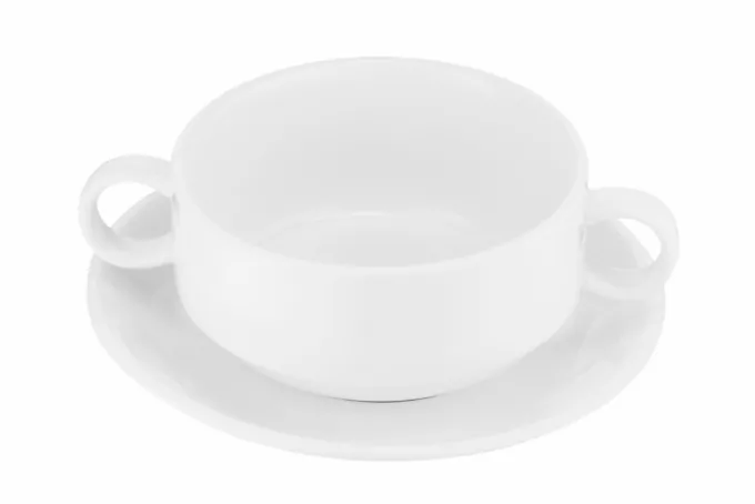 ARDESTO Stackable bowl Imola, 10.4cm, 250ml, porcelain, white