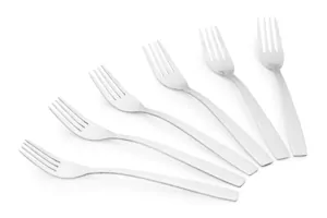 ARDESTO Table forks set Black Mars Charm, 6 pcs, stainless steel