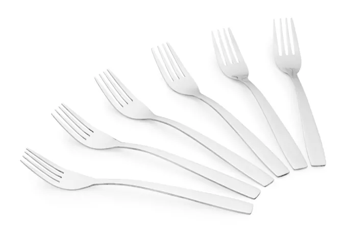 ARDESTO Table forks set Black Mars Charm, 6 pcs, stainless steel