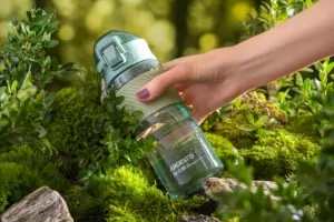 ARDESTO Пляшка для води Active, 600мл, пластик, зелений