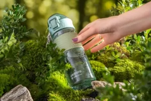 ARDESTO Пляшка для води Active, 600мл, пластик, зелений