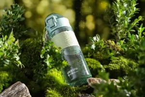 ARDESTO Пляшка для води Active, 600мл, пластик, зелений