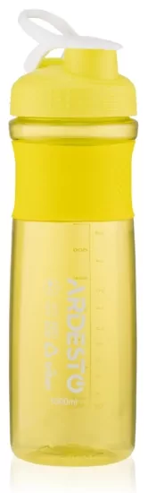 ARDESTO Бутылка для воды Smart bottle, 1000мл, тритан, желтый