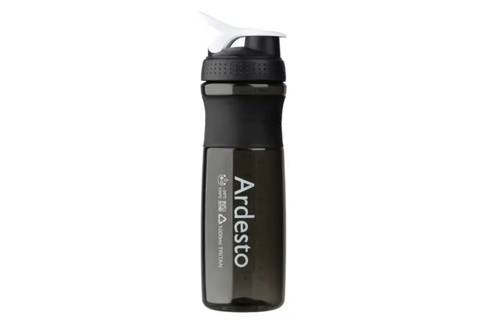 ARDESTO Бутылка для воды Smart bottle, 1000мл, тритан, черный