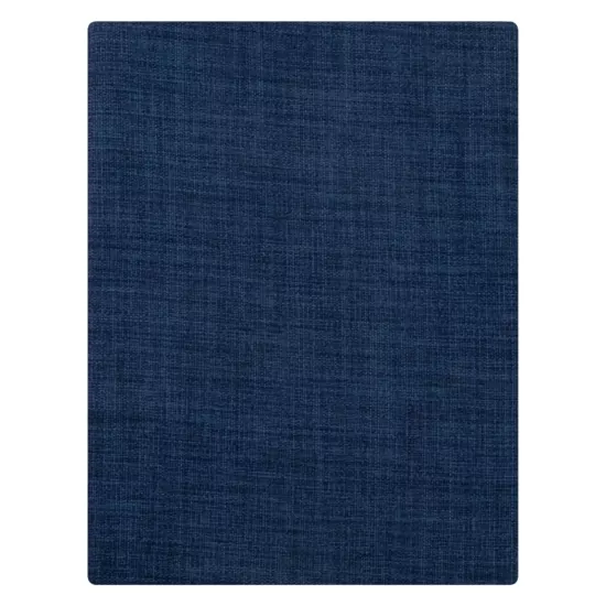 ARDESTO Curtain 150х270cm, linen look, 100% polyester, dark blue